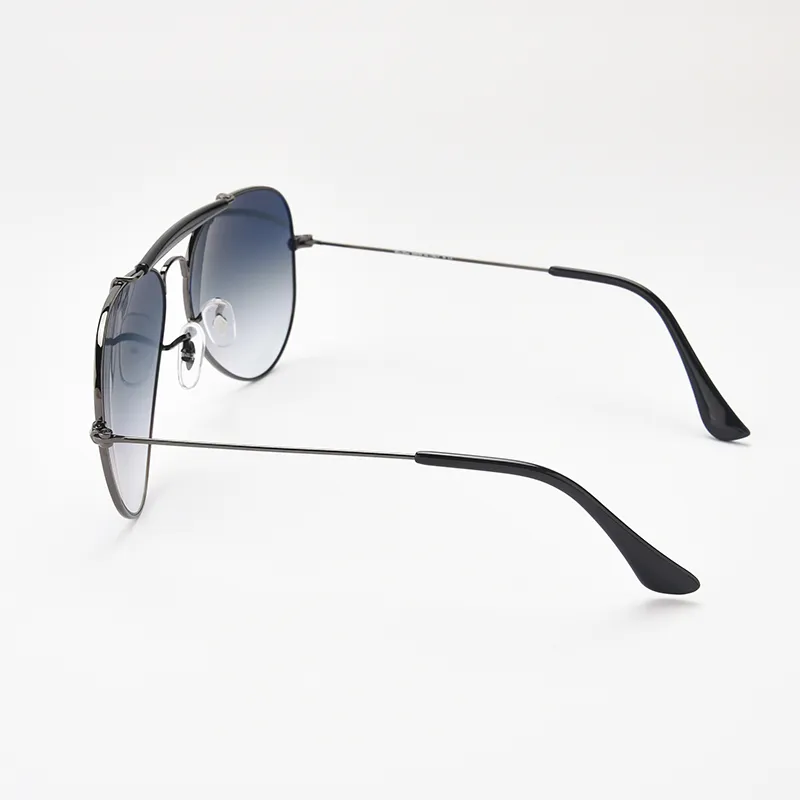 Klassiska varumärke solglasögon män kvinnor mode vintage pilot metall legering körglasögon utomhus skytte skyddsglasögon gafas de sol 34072689
