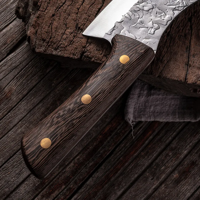 XItuo Edelstahlmangan -Stahlfleischschneidemesser schmieden Metzgermesser Schneiden Fleisch Art Hochqualitätswerkzeuge für die Kitchen4692681