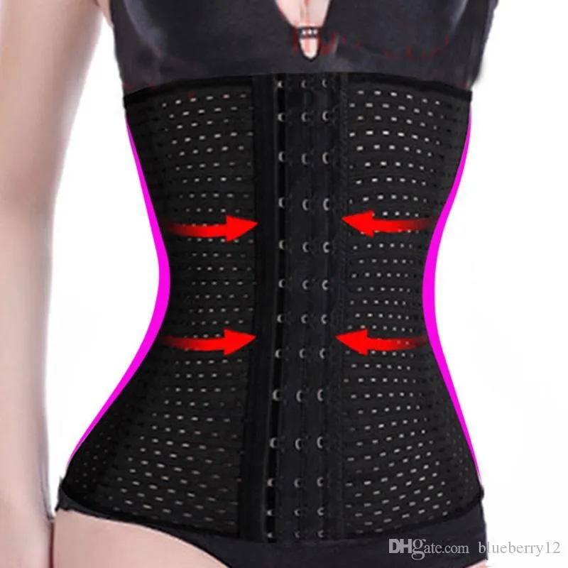 Good Quality Bodysuit Women Waist Trainer Tummy Slimmer Shapewear Training Corsets Cincher Body Shaper Bustier 