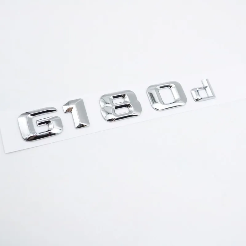 For Mercedes Benz G180d G200d G230d G250d G280d G300d G320d G350d G420d G500d G550d G600d Rear Tail Emblem Logo Letter Stickers1912