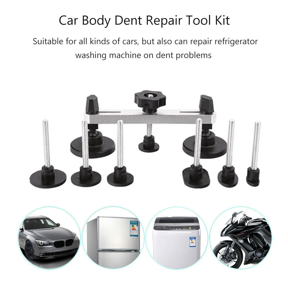PDR Ta bort bucklor Bil Dent Repair Tool Auto Body Sug Cup Hand Tool Set för Grandinedamage T200916
