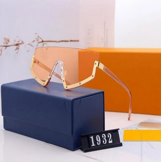 2021 designer zonnebril met doos met stijlvolle, hoogwaardige gepolariseerde brillen voor heren en dames UV400 233G