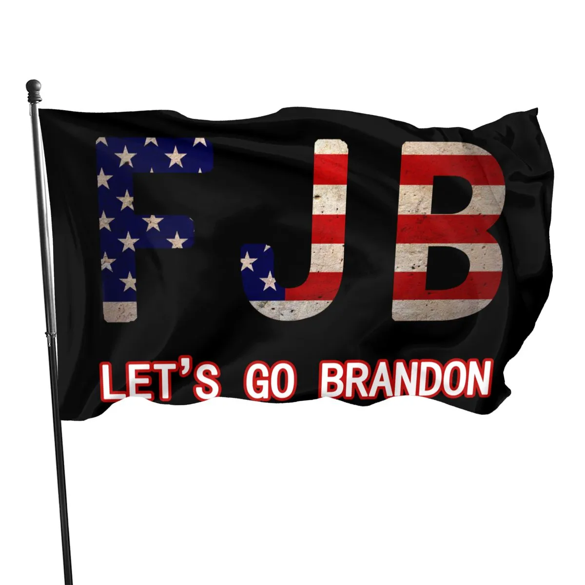 LETS Go To Brandon FJB 3x5 Foot Flags Outdoor Flag 100% Poliéster Translúcido de Camada Única 90x150cm