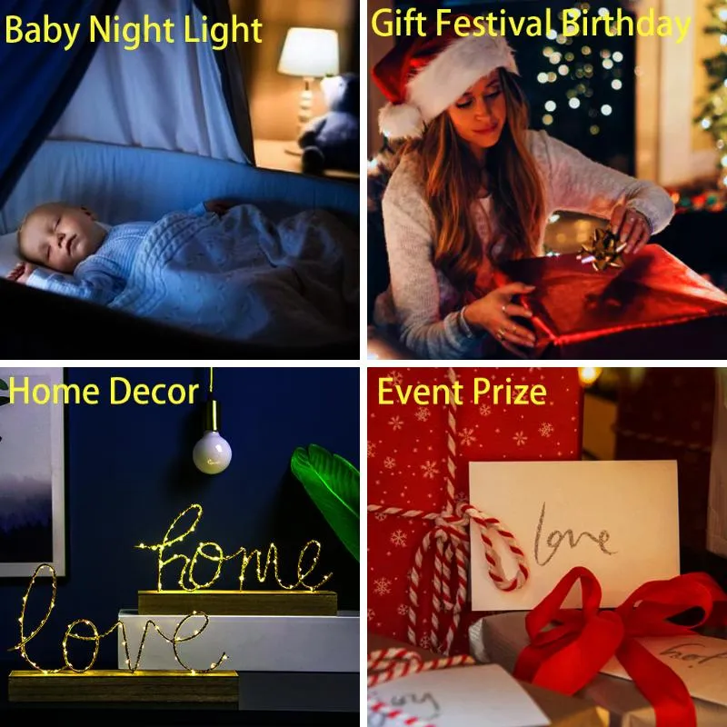 Luci notturne acriliche 3d giapponese anime luce notturna bambini regalo di compleanno bambini regalo leggero camera da letto decorativo manga la2662