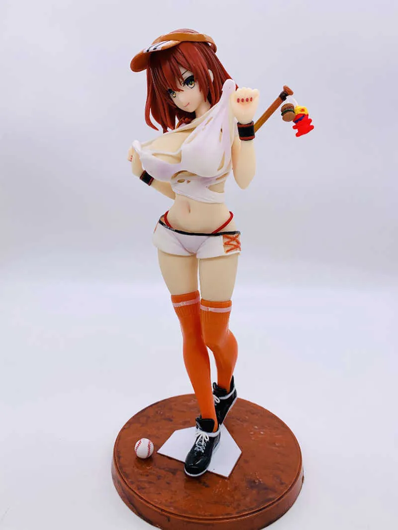 Anime SkyTube Original Illustration Baseball Illustration von Mataro 28cm sexy Mädchen Figur PVC Actionfigur Modell Spielzeug Puppe Geschenk Q1817431