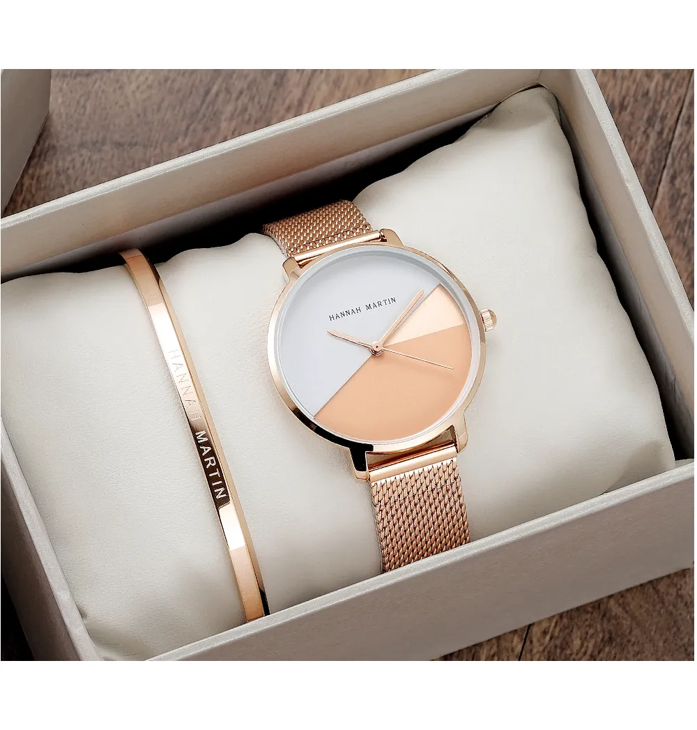 Top marca caixa de presente de alta qualidade para relógios e pulseira com ajuste ferramentas papel pacote branco cor