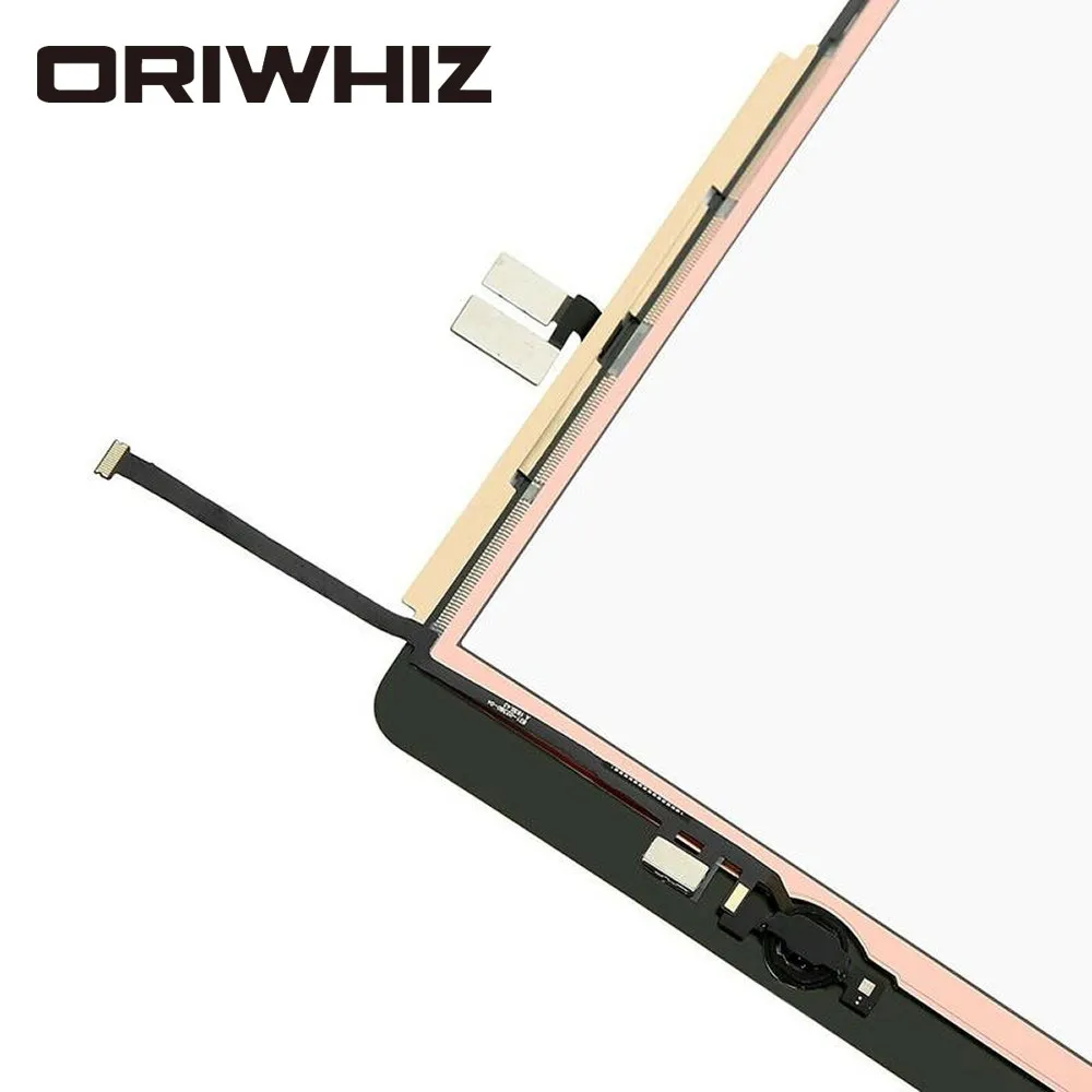 För iPad 7 10.2 tum A2197 A2200 A2198 pekskärmsdigitizer glaspanel med tejp