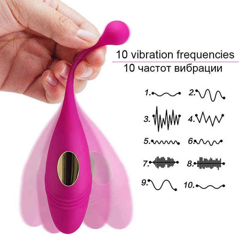 Oeufs vibrants pour femmes sautent télécommande vibrateur vaginal balles de Kegel exercice musculaire stimulateur de clitoris jouets sexuels pour adultes 1124