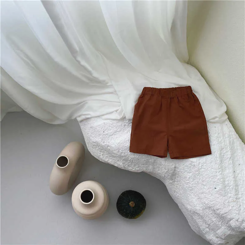 Primavera e Camisa de Verão Top + Shorts Two-Peça Terno Conjuntos de Reluz 2 peças para crianças Toddler Girl Outfits 210701