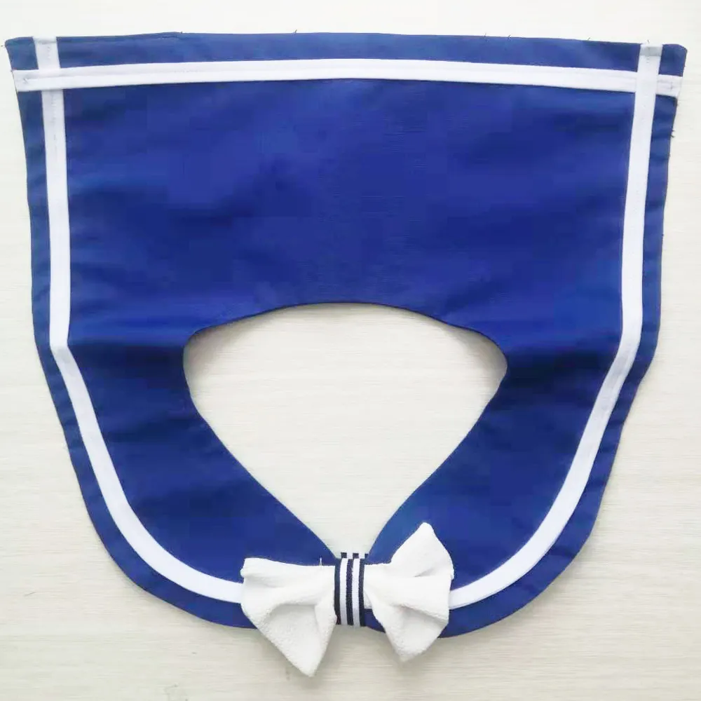 Marynarki wojennej Sailor Bowtie Fake Shirt Japanese Student Style Zdejmowane fałszywe kołnierzowe akcesoria odzieżowe