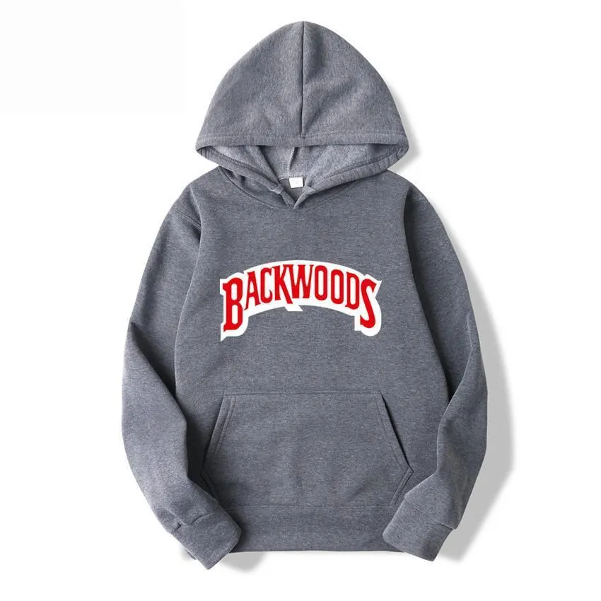 Skruvgängan manschettar streetwear backwoods hoodie tröja män mode höst vinter hip hop hoodie pullover hoody 201103