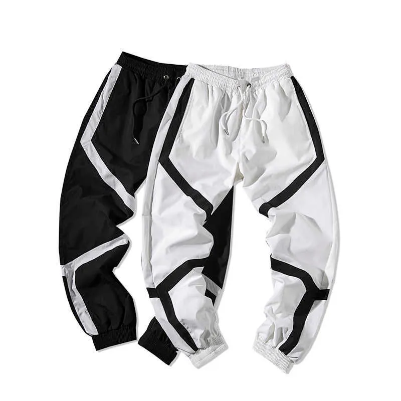 Hip Hop Joggers Pants Mens 2020 Осенний шнурки на шнурке.