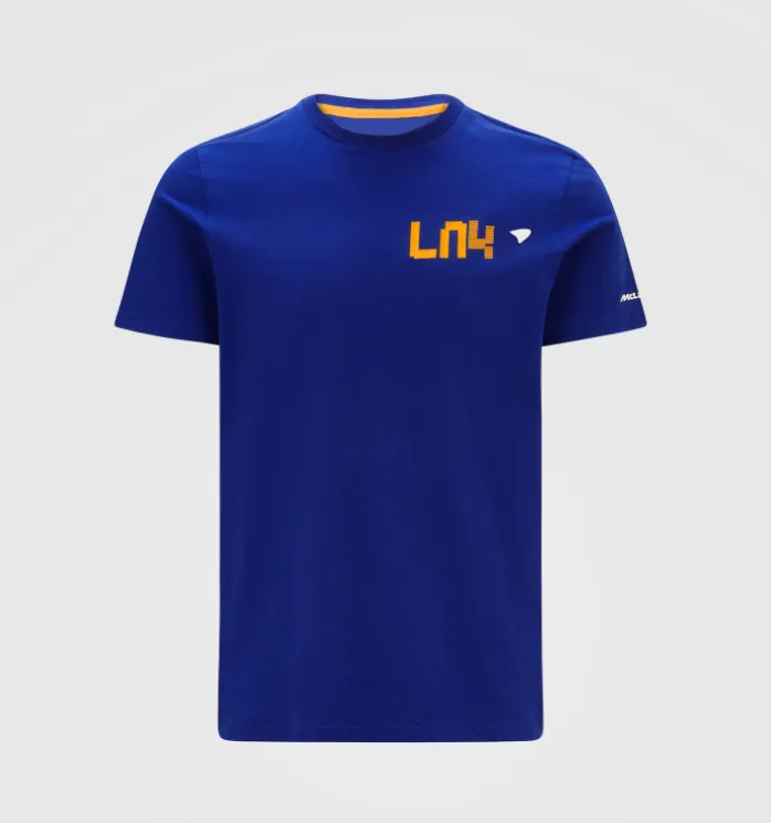2021 Verano F1 Traje de carreras de Fórmula Uno Polo Camisa de solapa Camiseta de gran tamaño se puede personalizar con el mismo estilo Lando Norris clot309T