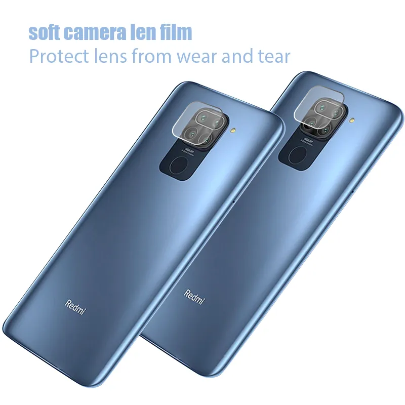 Protecteurs d'écran de téléphone portable 4in1 lentille de caméra verre de protection pour Xiaomi Redmi Note 10 9 8 7 Pro 10 9 8 7 9s