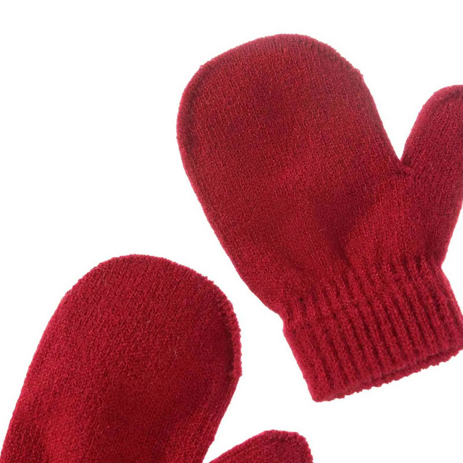 3 pièces/ensemble mignon chapeau écharpe gants ensemble couleur unie coton pompons casquette hiver chaud accessoires pour enfant 0-3 ans garçons filles enfants