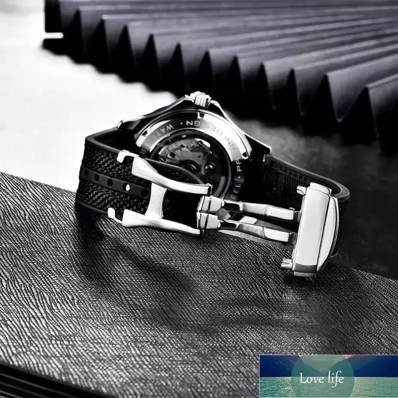 Bracelets de montre PAGANI DESIGN PD1667 007 Montres Hommes Original NATO Strap Silicone Factory expert design Qualité Dernier Style Ori2956
