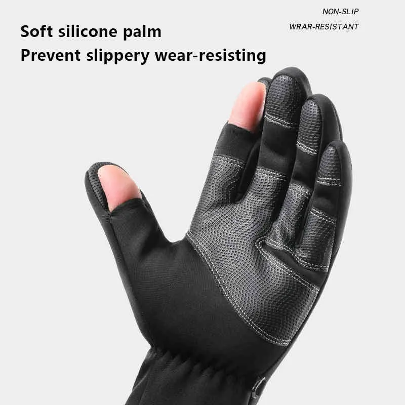 Verkauf Winter Outdoor Sport Angeln Lauf Handschuh Warm Touch Screen Gym Fitness Finger Für Männer Frauen Magische Handschuhe