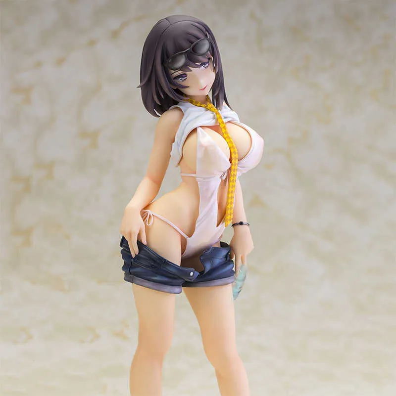 أنيمي ناعم مثير فتاة شخصية alphamax skytube stp pvc figure toys توضيح توضيح toshiue kanojo من قبل kekemotsu