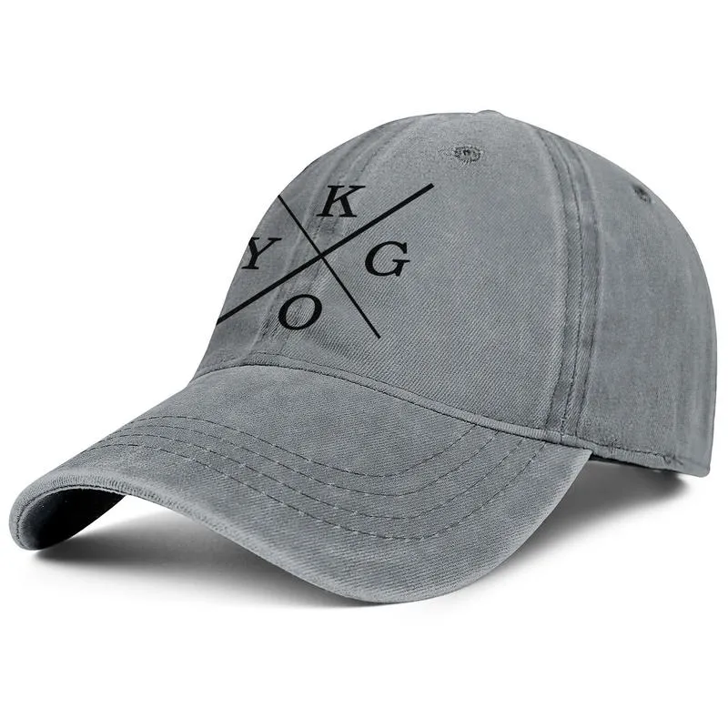 Stylish DJ Kygo Record Producer Logo Unisex Denim Baseball Cap Blank Hats Kygo Sign246n9075246