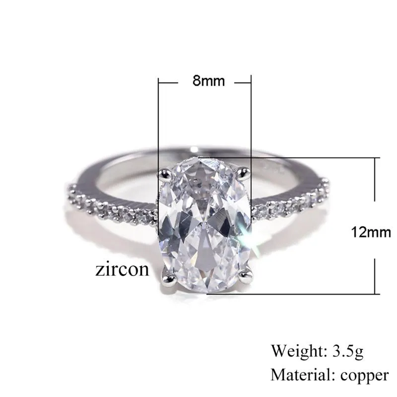 Кольца кластера, персонализированное женское кольцо серебряного цвета с цирконом, простое, шириной 2 мм, женское для отправки подруге, романтический день рождения, 245c