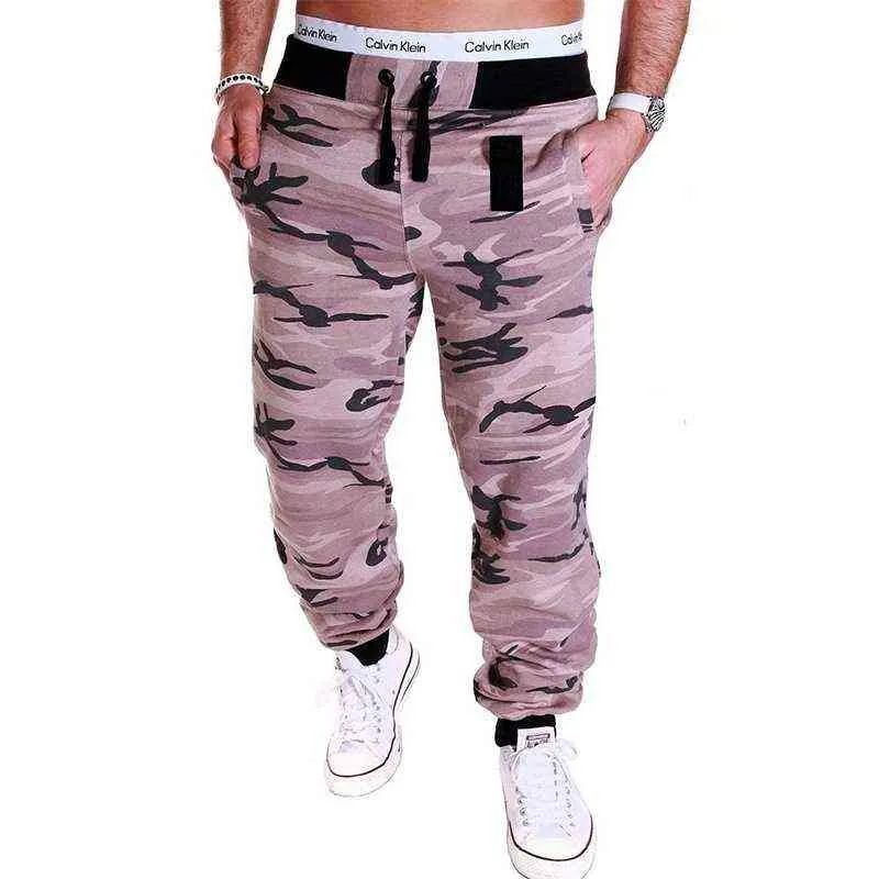 ZOGAA Men's Camouflage Trousers Jogging Trousers Sports Pants Fitness Sport Jogging Army 211108