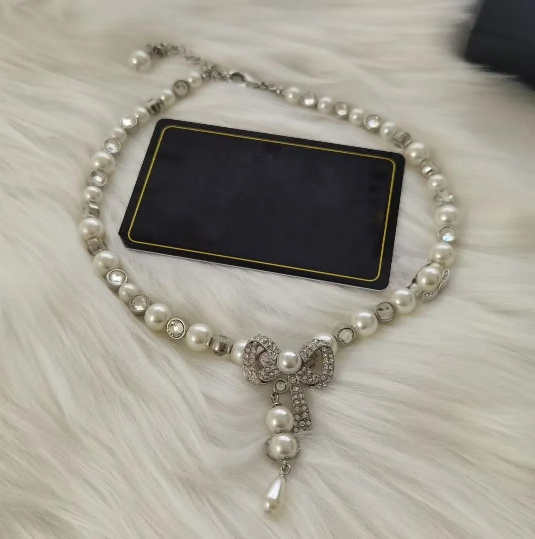 Top-Qualität, Diamanten, Luxus-Perlen, Anhänger-Halsketten für Damen, klassischer Stil, Hersteller, ganzer Markendesign, Vintage, beliebt237a