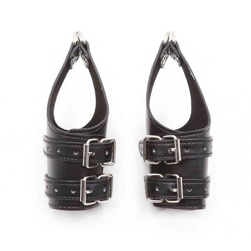 NXY Adult Toys adult games bdsm fetish hand bondage suspension handcuffs slave restraints leather harness wrist cuffs sex toys for couples 1201