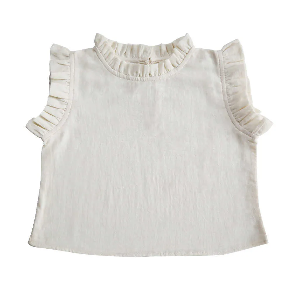 été filles mignon dentelle chemise à carreaux enfants all-match enfants mode fille tissu blouse 210702