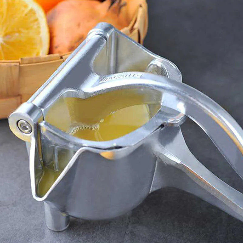 Handmatige sap squeezer multifunctionele aluminiumlegering handdruk juicers oranje citroen suiker riet keuken gadget 210628