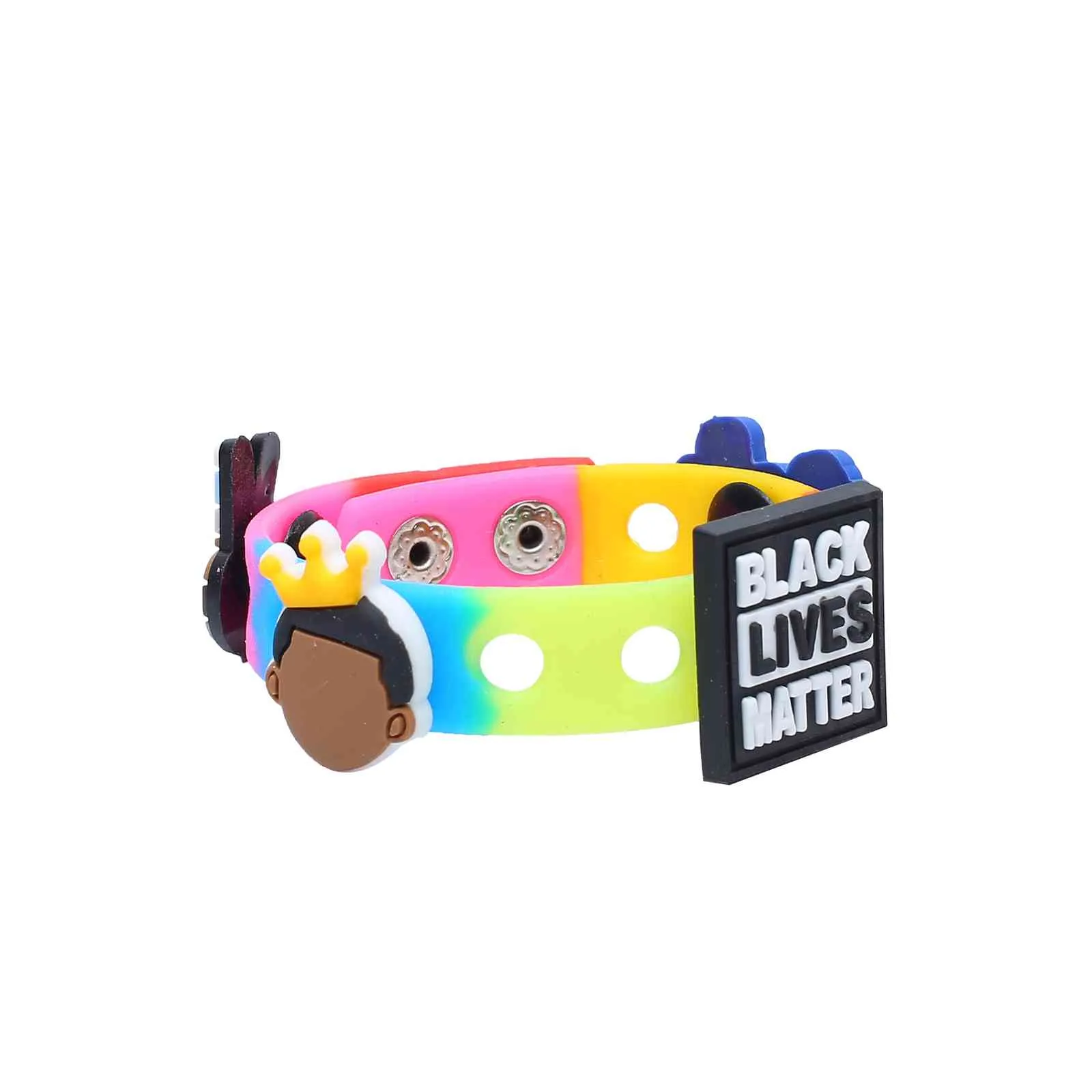 Random Black Lives Matter Shoe For Charms Designer Bulk Decoration Croc Accessories Fit Clog Jibz Kids Gift2711