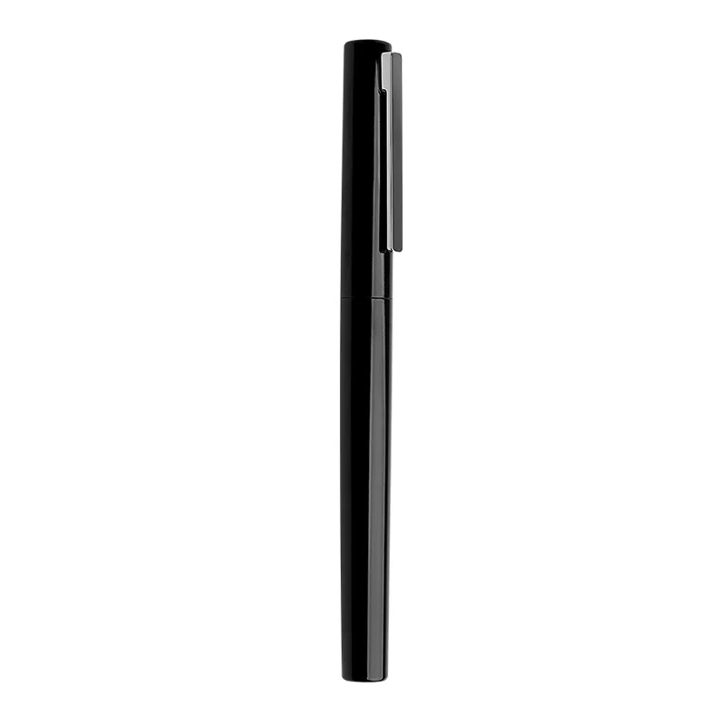 Youpin Kaco BRIO Stylo plume noir / blanc avec sac d'encre Sac de rangement Boîte Étui 0,3 mm Nib Stylo encreur en métal pour écrire Stylo de signature Y200709