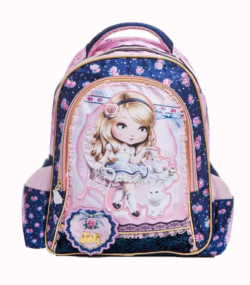 Joly Girls Torby Szkolne Dzieci Plecak Primary Bookbag Princess Cartoon Schoolbags Mochila Infantil Sac a Dos Enfant 211021