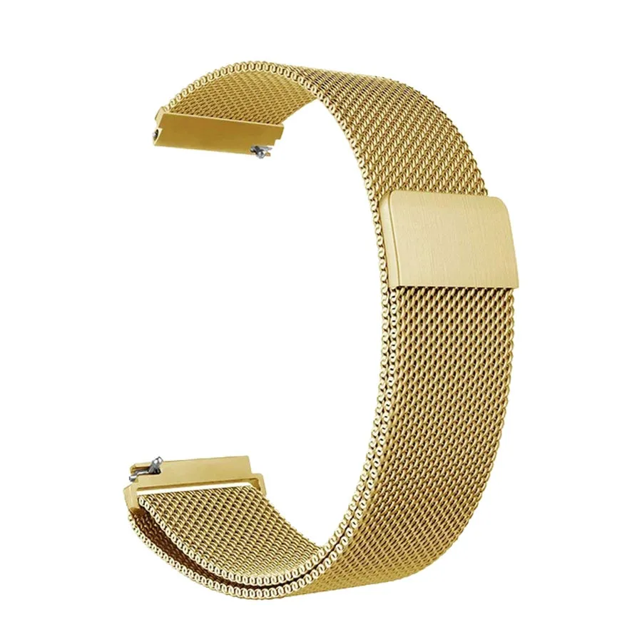 Bracelet en acier inoxydable en métal pour Fitbit Versa Bracelet poignet Bracelet magnétique milanais ajustement bit Lite Verse montre accessoires intelligents4487840