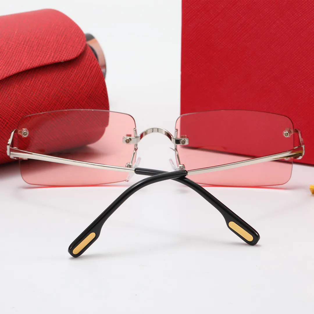 Sport zonnebrillen vierkante echt merk buffel hoornglazen heren designer brillen Vintage retro buffs metaalgoud glas 58-14-132154