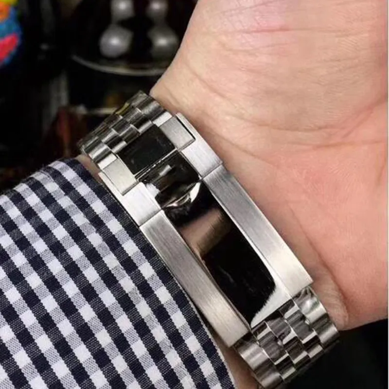 Męskie zegarki 3186 FUNKITY Regulowane rdzeń luksusowe zegarek Jubileusz ślizganie się szafir szafirowy mistrz męski glidelock automatyczny M224E