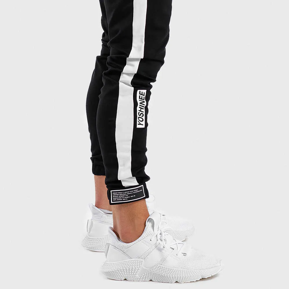 Män byxor sweatpants ankel mode casual svett byxor män jogger sport streetwear 211013