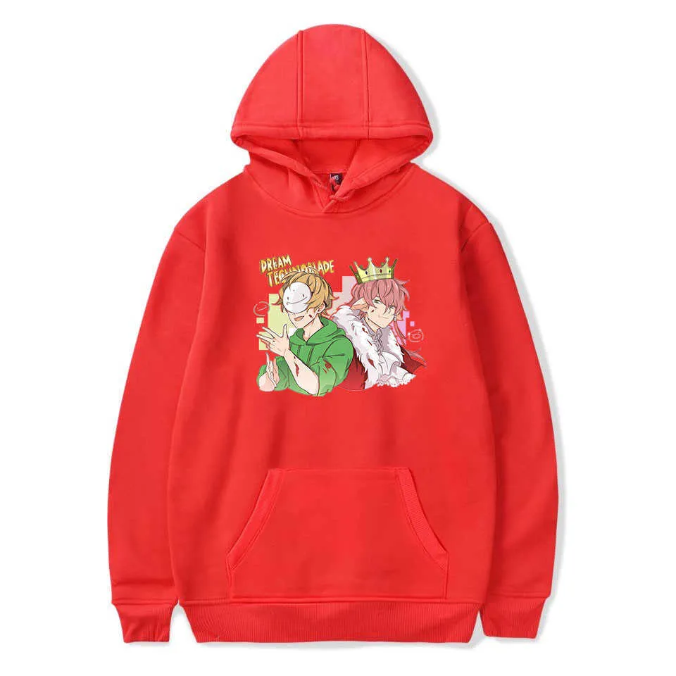 Komik Anime Dream SMP Hoodies Harajuku Karikatür Kış Uzun Kollu Casual kadın Tişörtü Moda Rüya Atık Kazaklar G1019