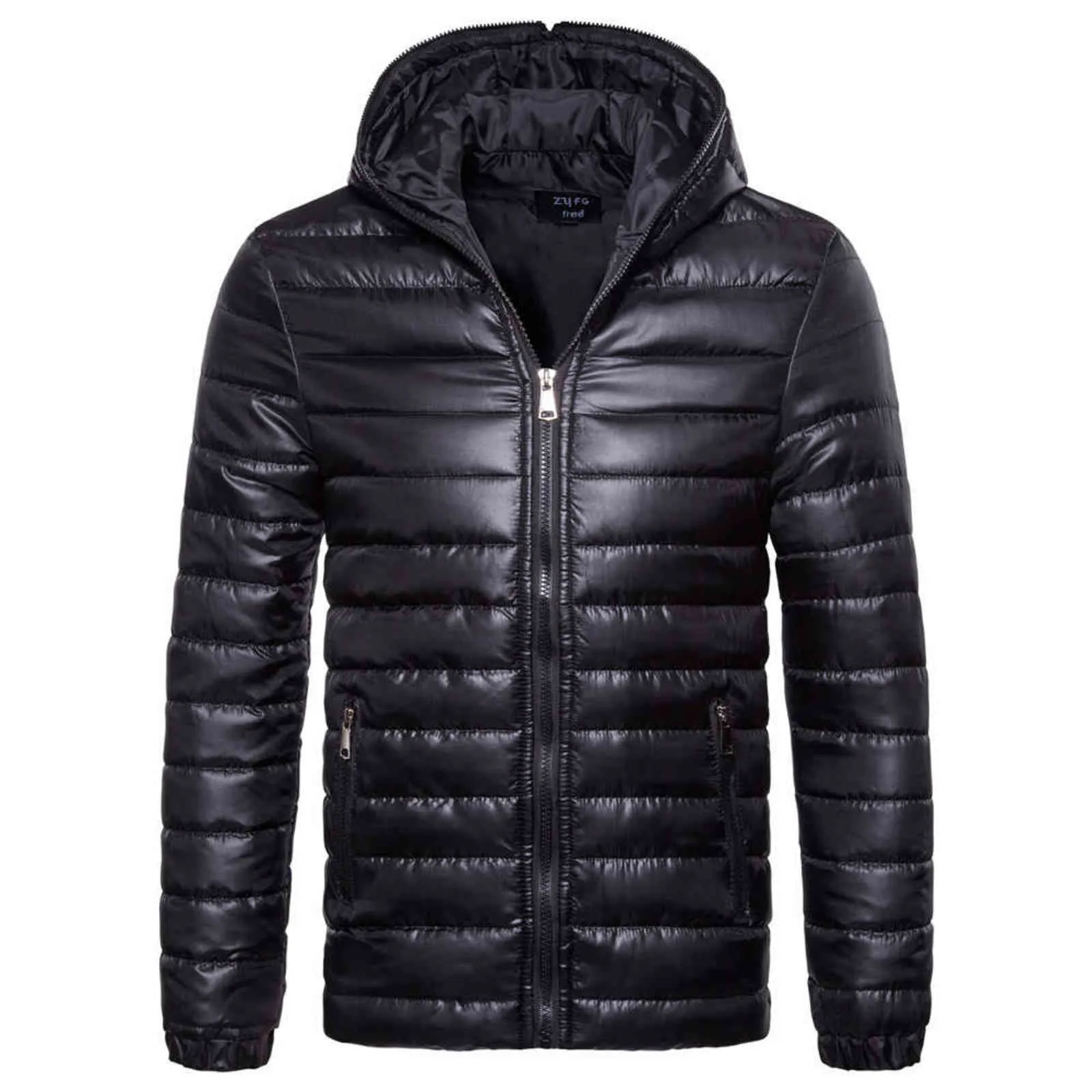 2021 foreign trade autumn new style men's cotton-padded jacket hooded cotton-padded jacket men's cotton-padded jacket dow G1108