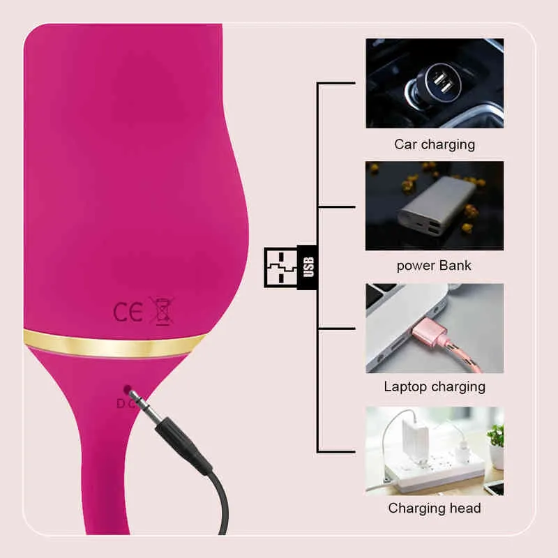 Nxy Vibratori Sex Sucking Clit Vibratore donne Vibrazione vaginale Massaggiatore Ventosa Dildo Plug anale Giocattoli Intimo Adulti 18 1220
