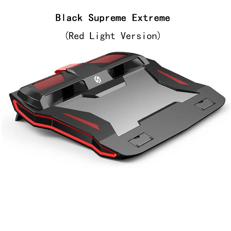 2020 Neuer Gaming-Kühler RGB Notebook-Ständer Leistungsstarker Luftstrom Einstellbares Kühlpad 12-17 Zoll Laptop