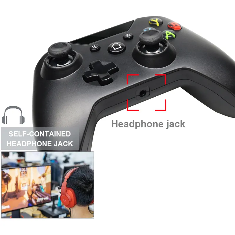 USB Kablolu Denetleyici Video Oyunu Joystick Mando Microsoft Xbox One Slim Gamepad Controle Joypad Windows PC