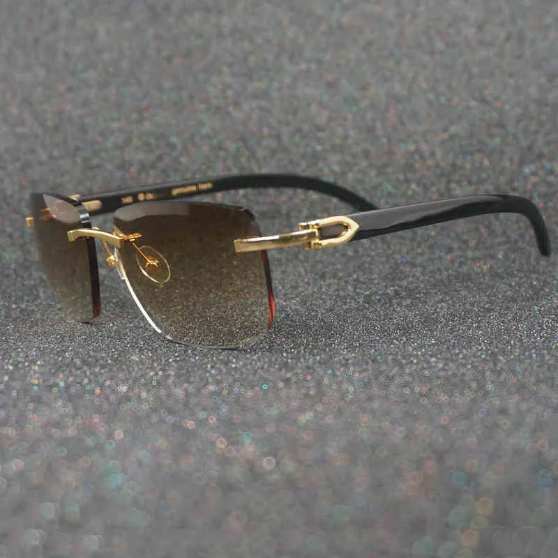 Französische Herren-Sonnenbrille, Uv 400, schwarze Büffelhorn-Töne für Damen, Sonnenbrille, modische Computerbrille, Herren-Sonnenbrille, Brillen