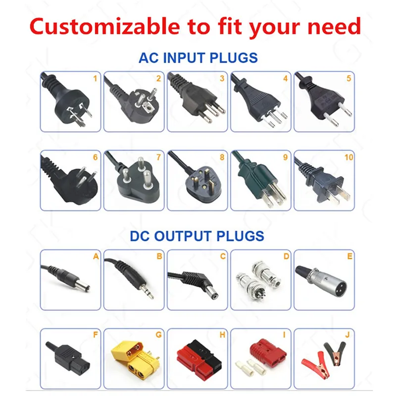 Batería recargable de 12v para buscador de peces 12v 20Ah 3,7 V paquete de batería de iones de litio con bms para 360w 12v buscador de peces + cargador de 12,6 V 5A