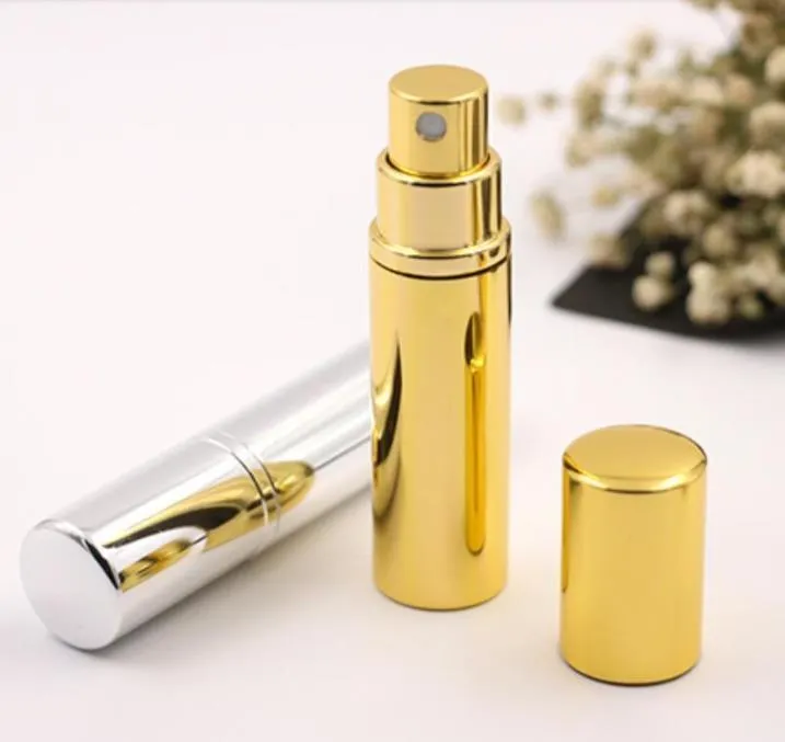 5 ML Aluminiowy Perfumy Perfumy Butelka Podróż Przenośny Pusty Kosmetyczny Pojemnik z SN440