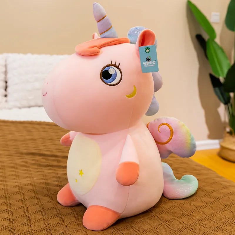 Unicorno peluche simpatici animali di peluche bambola bambini adulto morbido camera da letto decorazione domestica regali di compleanno bambini9162086