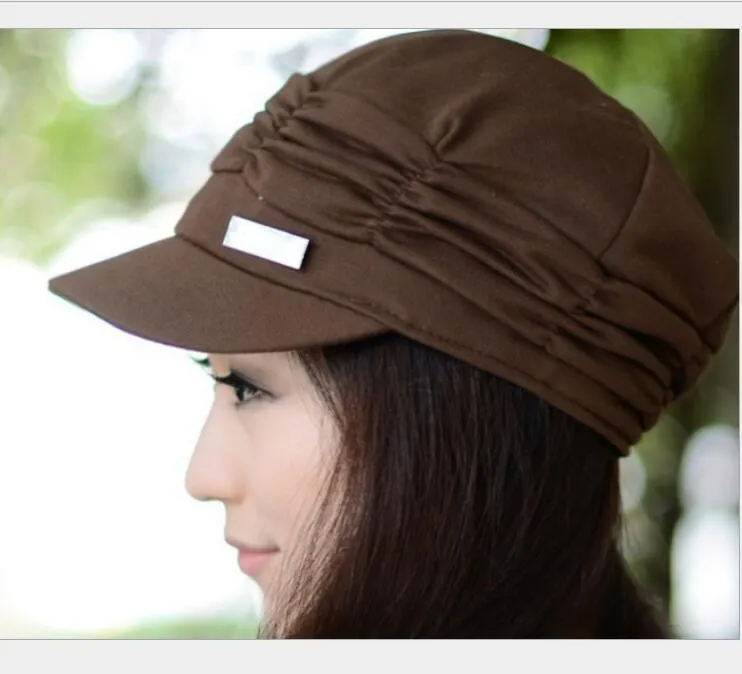 2021 nouveau chapeau de mode printemps et automne hiver chapeau femme fille casquette fille femme version coréenne du chapeau de marée