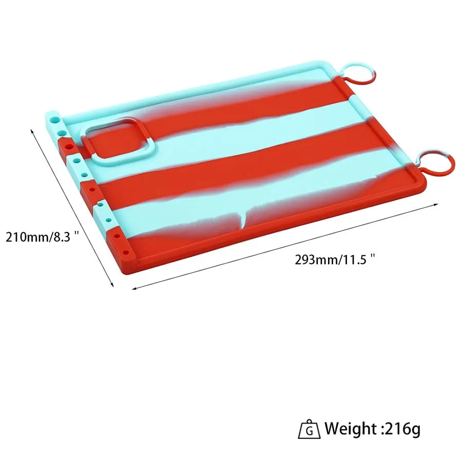 Estera de silicona multiusos para hornear, almohadillas antiadherentes, almohadilla para fumar, resistente al calor, no Silp214c