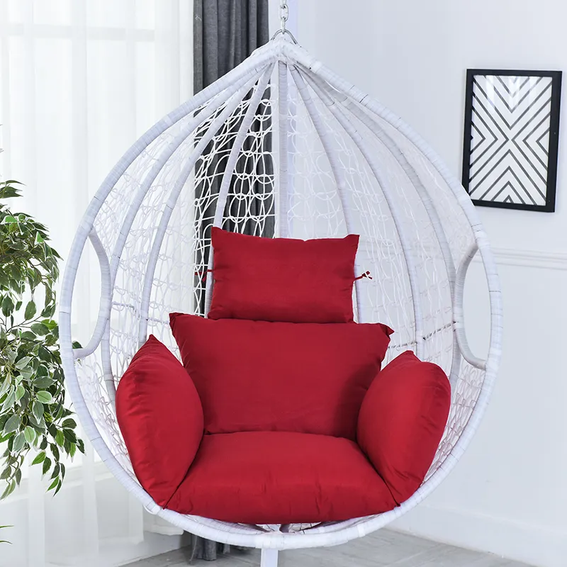 Hanging Basket Chair Cushion Swing Seat Removable Thicken Egg Hammock Cradle Cushion Outdoor Back Cushion DTT88 2010098118192