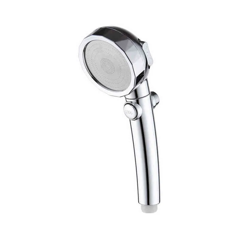 Universal Shower Head Bathroom Pressure Rain Bath Showers Adjustable Water Saving Showerhead Luxury for Bathroom Accessories H1209