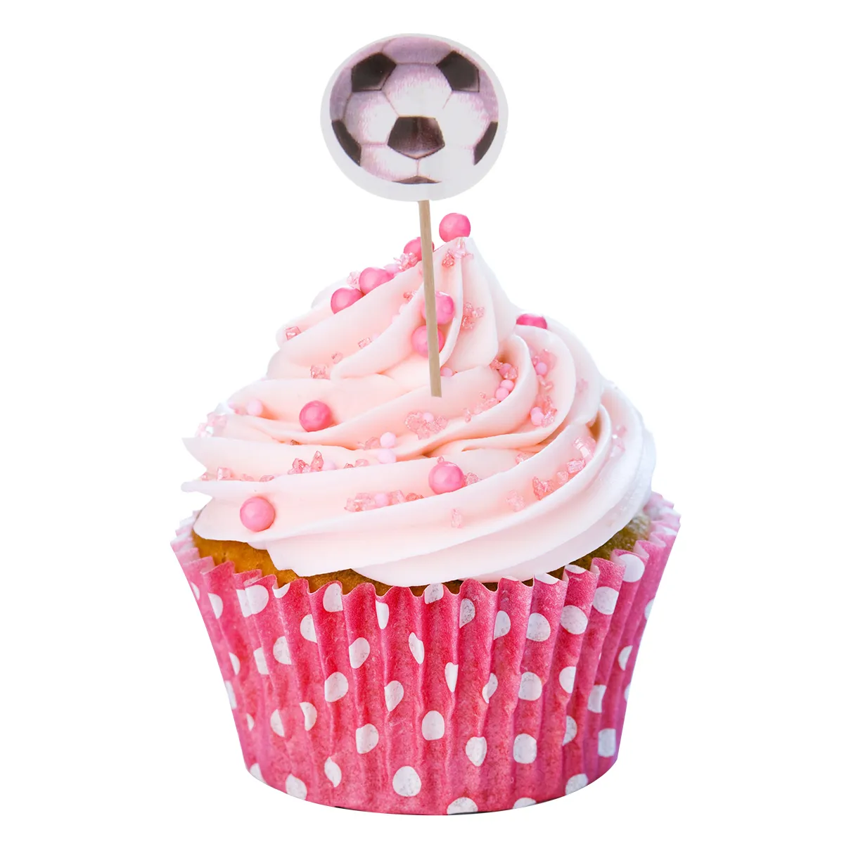 Sport Football Garçon Thème Gâteau Topper Sport Élément Sport Garçons Fête Cupcake Toppers Picks Pour Enfants Anniversaire Fête De Famille Y200618